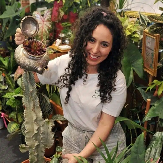 Rita, owner of Rita's Botanicals in Guildford