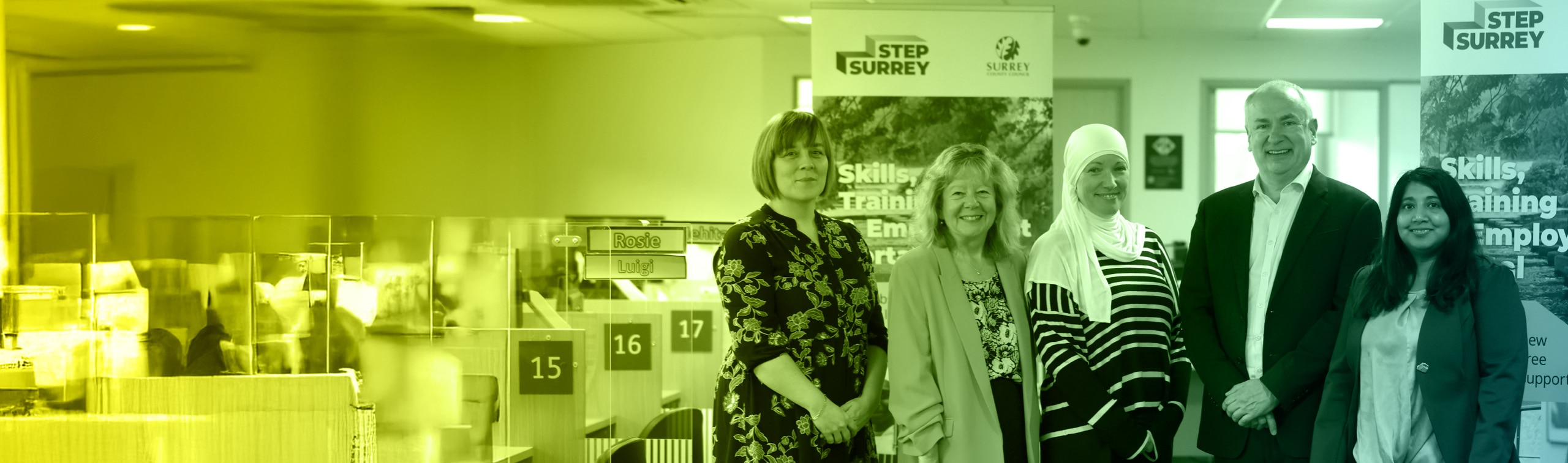 Get Surrey Working team members